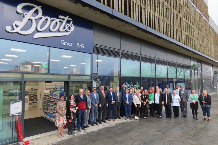 The new outpatients pharmacy opened this week