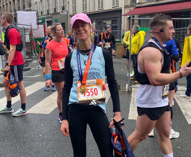 West Devon mother runs Paris Half Marathon in memory of her daughter
