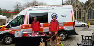 Tavistock rescue team thank public for generosity