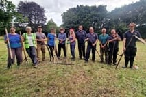 Tavistock green burial meadow. is an example of biodiversity which a new wildlife officer would co-ordinate