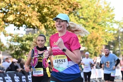 Sarah Rhodes is running the London Marathon this weekend for SCOPE.