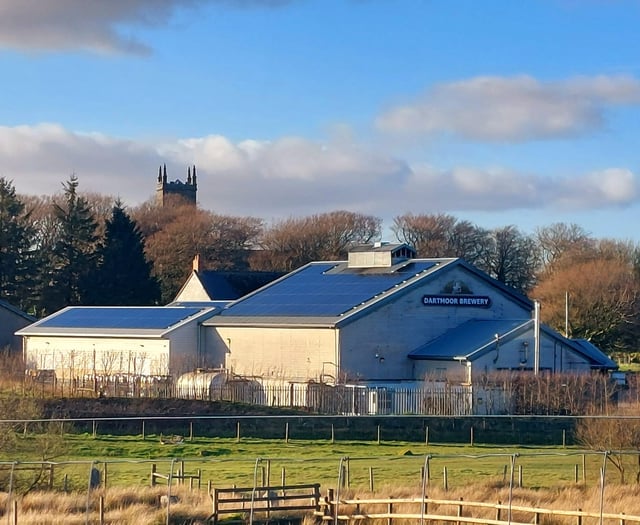 Princetown brewery's new solar power