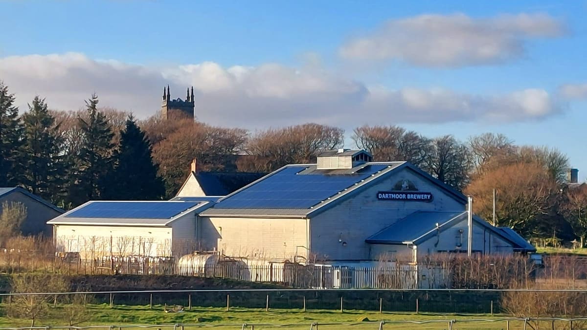 Brauerei in Princetown feiert Getreide Genehmigung für Getreidesilos