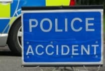 Grenofen road accident sees motorcyclist injured