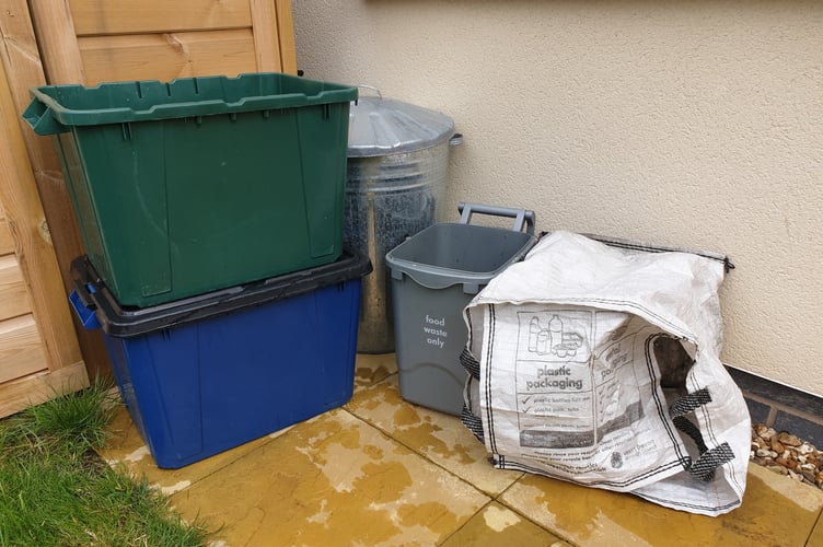 Recycling rates have increased in West Devon