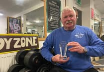 Tavistock veteran bodybuilder's award