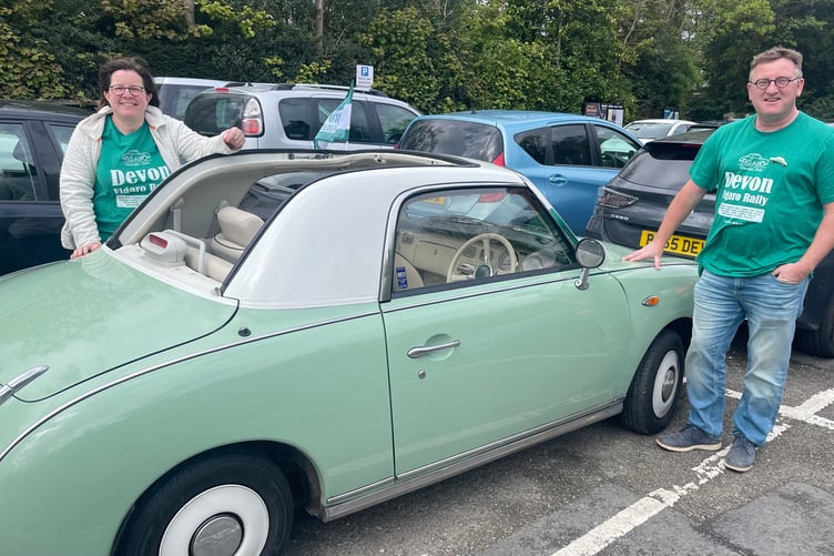 A Devon-loving Figaro owning couple enjoying their road tour.