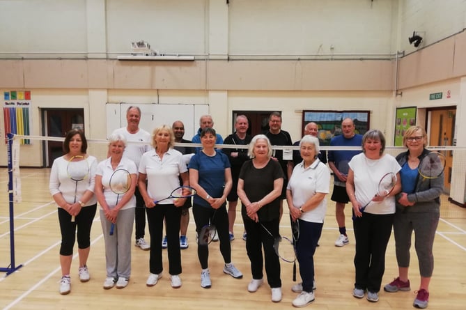 Badminton club marks 40 years of social games.