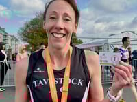 Tavi runners Sam and Val triumph in Plymouth races