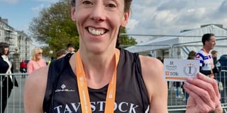 Tavi runners Sam and Val triumph in Plymouth races