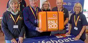 RNLI bicentenary scroll comes to town