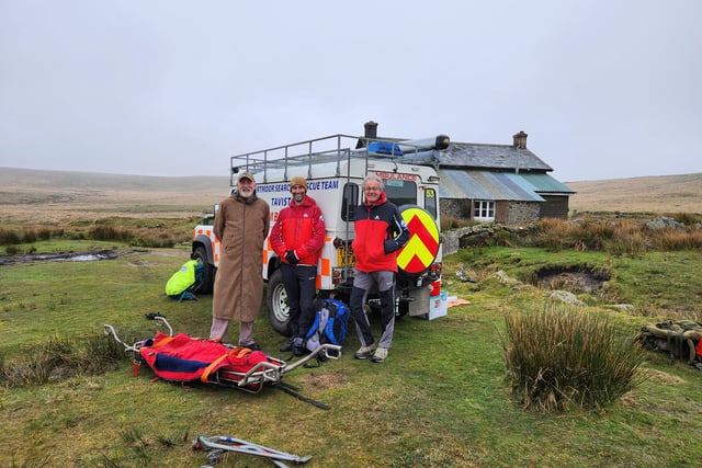Rescued man thanks volunteers