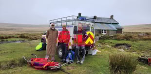 Rescued man thanks volunteers