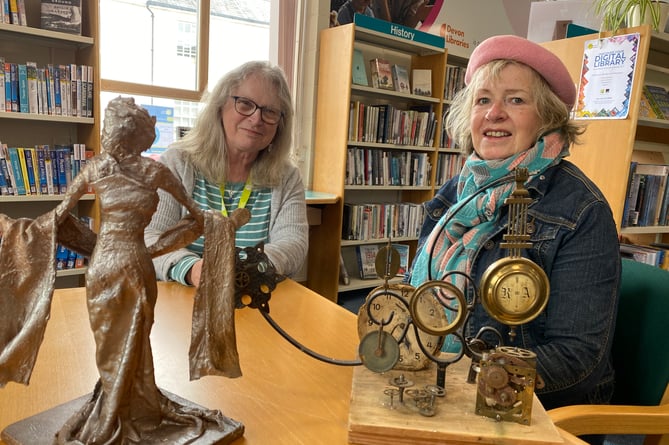 Tavistock Library sculpture display open this week