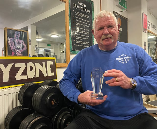 Tavistock bodybuilder invited to present school awards