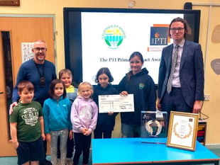 Calstock School presented with national award