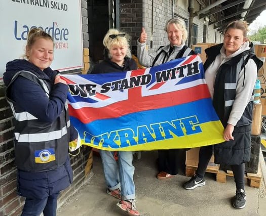 Milton Combe villagers successfully deliver Ukrainian aid