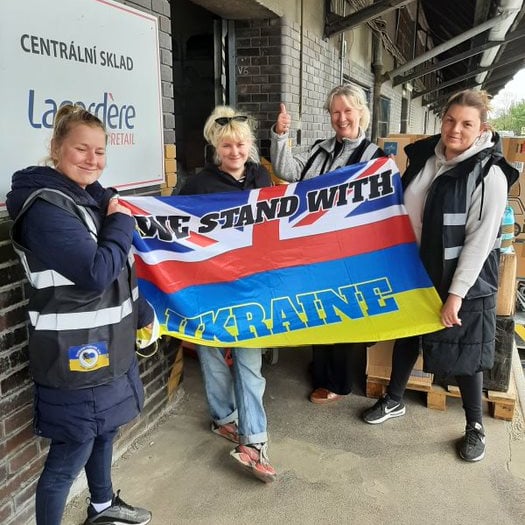 Milton Combe villagers successfully deliver Ukrainian aid