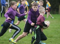 Schools compete at tag rugby