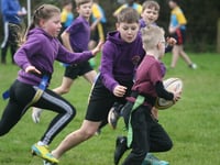 Schools compete at tag rugby