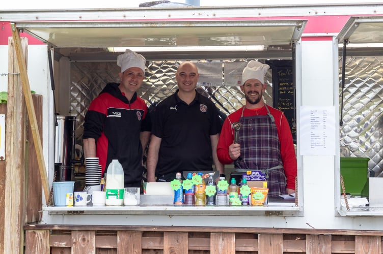 Mark Wickett tribute - Tavistock community FC catering van raises funds.s