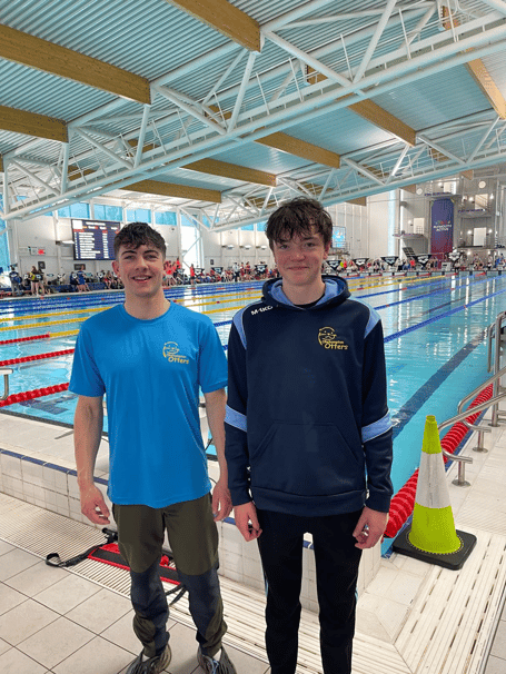 A pair of the thriving Okehampton Otters