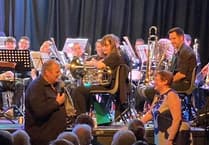 Tavistock tribute concert to brass band founder as he hangs up baton after 20 years