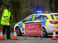 Traffic congestion warning on Roborough Down after crash