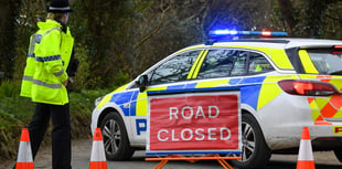 Traffic congestion warning on Roborough Down after crash