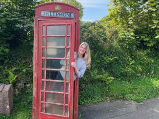 Mary Tavy phone box bringing Dartmoor mining history back to life