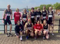 Tavistock Athletic Club pack in the races