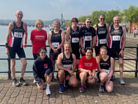 Tavistock Athletic Club pack in the races