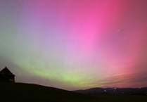 Northern Lights spotted over West Devon