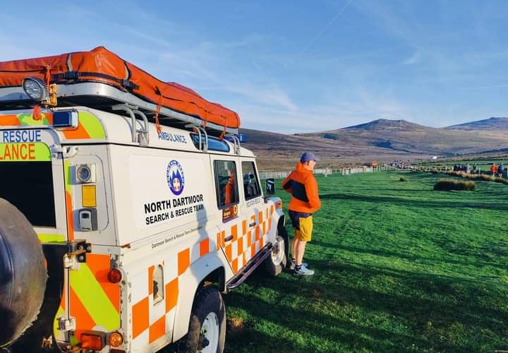 North Dartmoor Search and Rescue Team at Ten Tors.