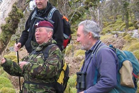 Lt Col Tony Clark's (left) heart remains with Dartmoor, despite retiring from the Ten Tors  Challenge.