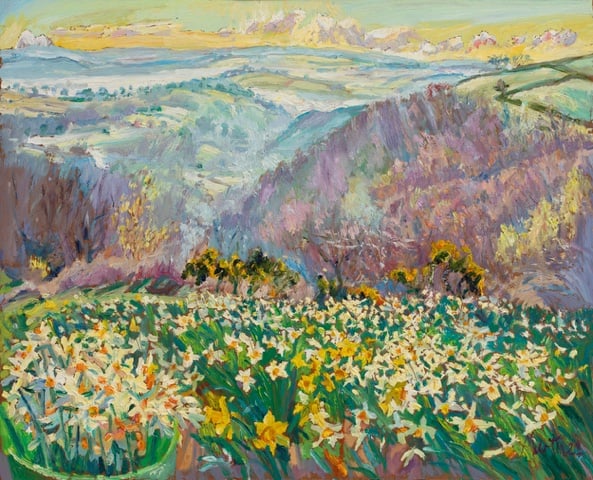 Evocative paintings of Tamar Valley