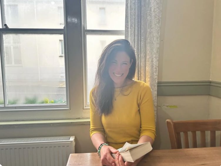 Claire Frances at the Fox Tor Cafe in Princetown