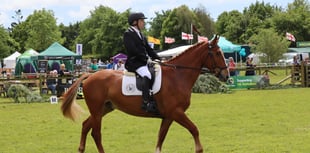 Para-equestrian shows off dressage skills at Devon County Show 