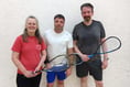 Trio win the squash contest