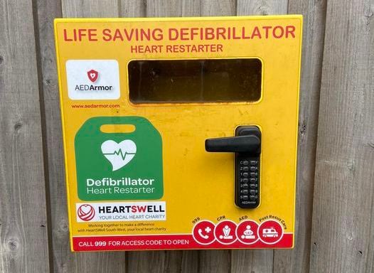 Defib theft