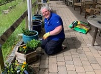 Hospital creates outside space for staff