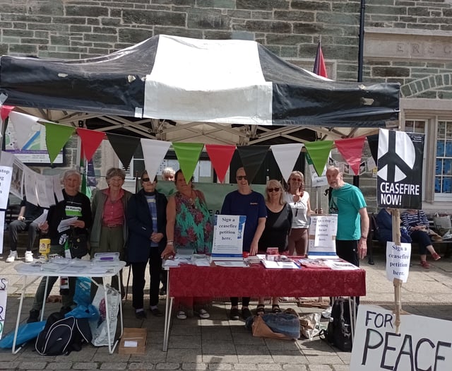 Peace group calls for Gaza ceasefire