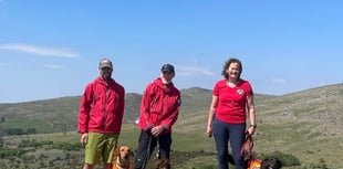 Search dogs qualify