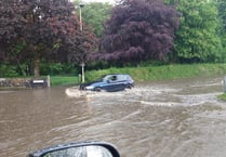 Flash floods hit West Devon