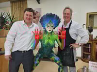 MP celebrates local artistic talent with visit to Sculpture School