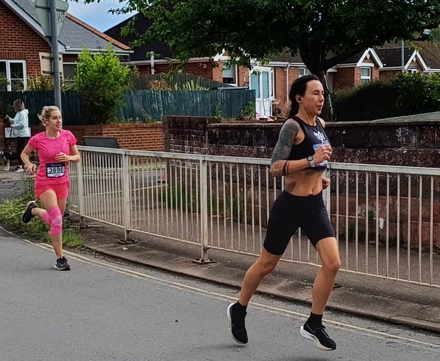 Holly is third lady in Great West Run