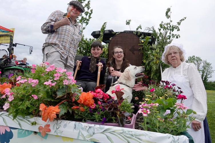 Bere Alston in Bloom with The Secret Garden