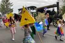Tavistock Lions is looking forward to the town carnival Carnival Week next month (pictured is last year's procession) and appealing for sponsorship.