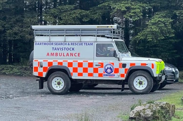 Dartmoor Search and Rescue Team Tavistock helped rescue two walkers on the moor yesterday (Monday).
