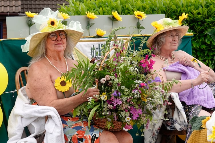 Bere Alston WI were the Calendar Girls